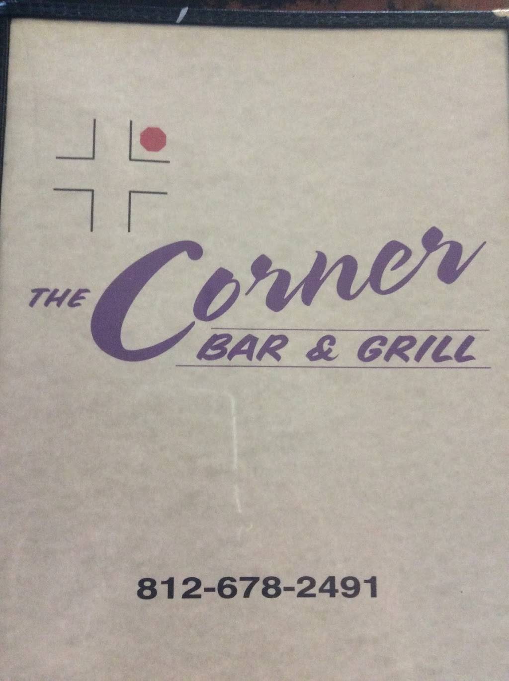 The Corner Bar & Grill | restaurant | 4492 N 4th St, Dubois, IN 47527, USA | 8126782491 OR +1 812-678-2491