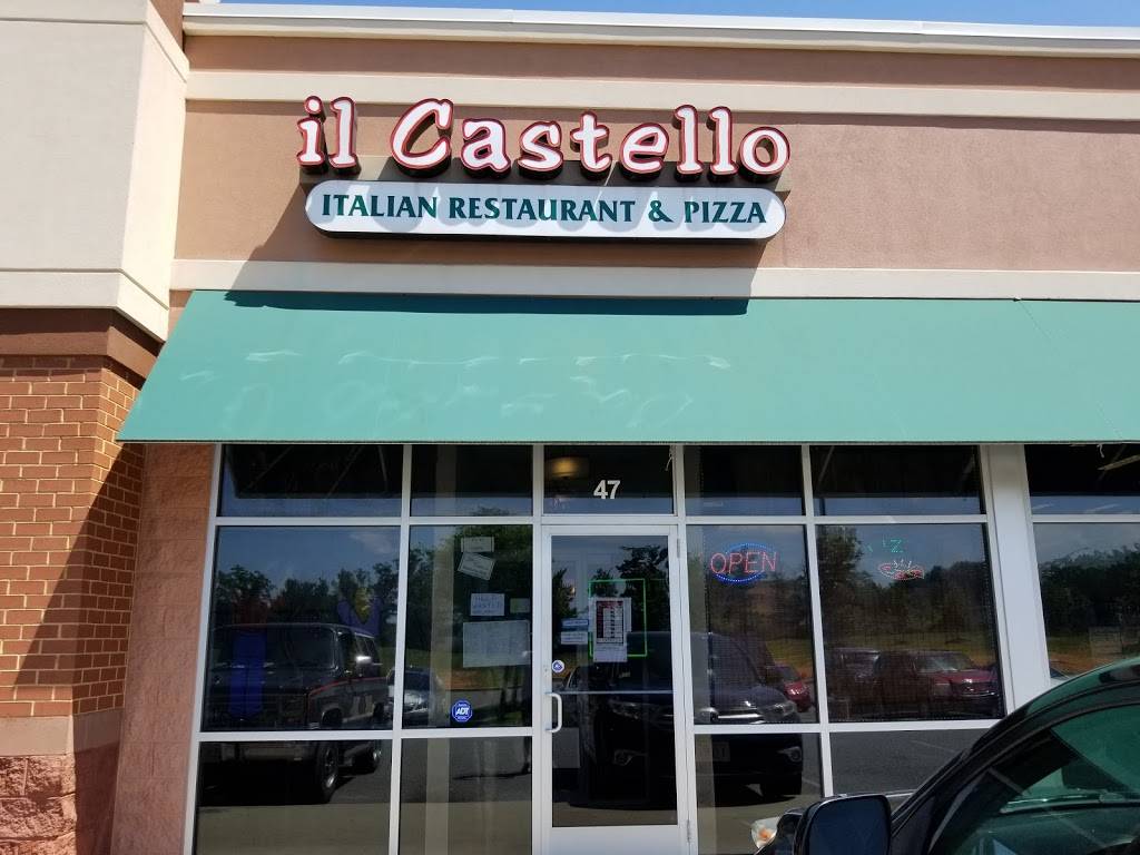 Il Castello Italian Restaurant & Pizza | restaurant | 47 Market St, Zion Crossroads, VA 22942, USA | 5408323781 OR +1 540-832-3781