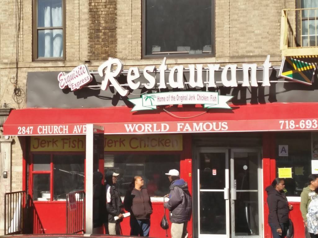 Exquisite Express | restaurant | 2847 Church Ave, Brooklyn, NY 11226, USA | 7186934643 OR +1 718-693-4643