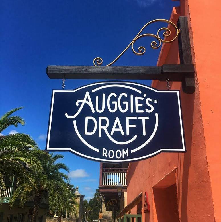 Auggies Draft Room | restaurant | 3 St George St, St. Augustine, FL 32085, USA | 9049071317 OR +1 904-907-1317