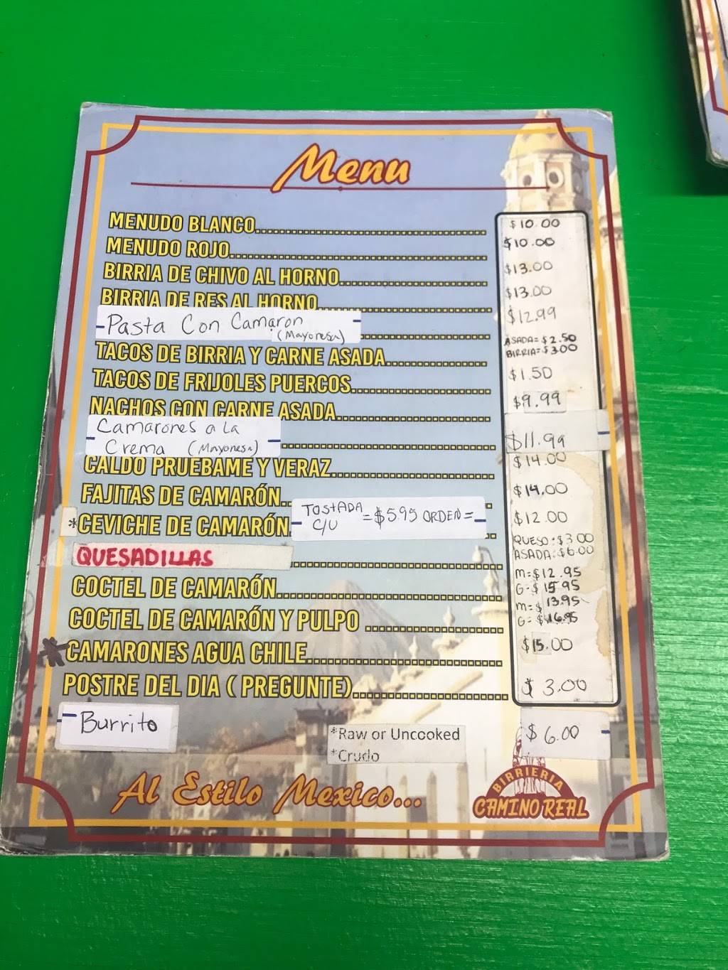 Birrieria Camino Real | restaurant | 2162 N Lamb Blvd suite A-B, Las Vegas, NV 89115, USA | 7026853405 OR +1 702-685-3405