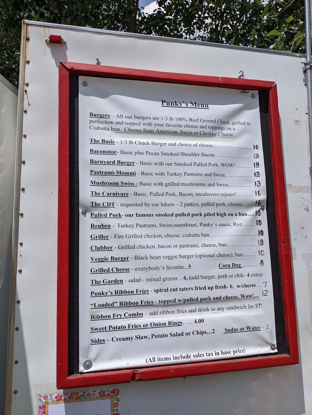 Punkys Mobile Food Trailer | restaurant | 6531 CO-82, Twin Lakes, CO 81251, USA | 7192391275 OR +1 719-239-1275