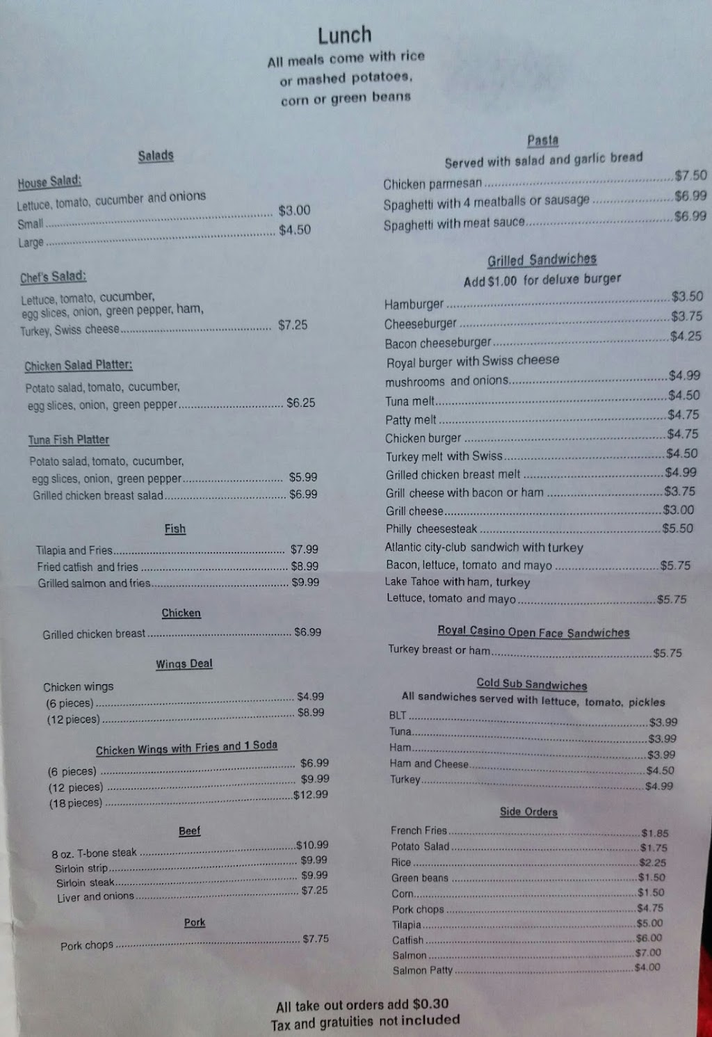 Royal Casino | restaurant | 1896 NW 38th Ave, Fort Lauderdale, FL 33311, USA | 9544853376 OR +1 954-485-3376