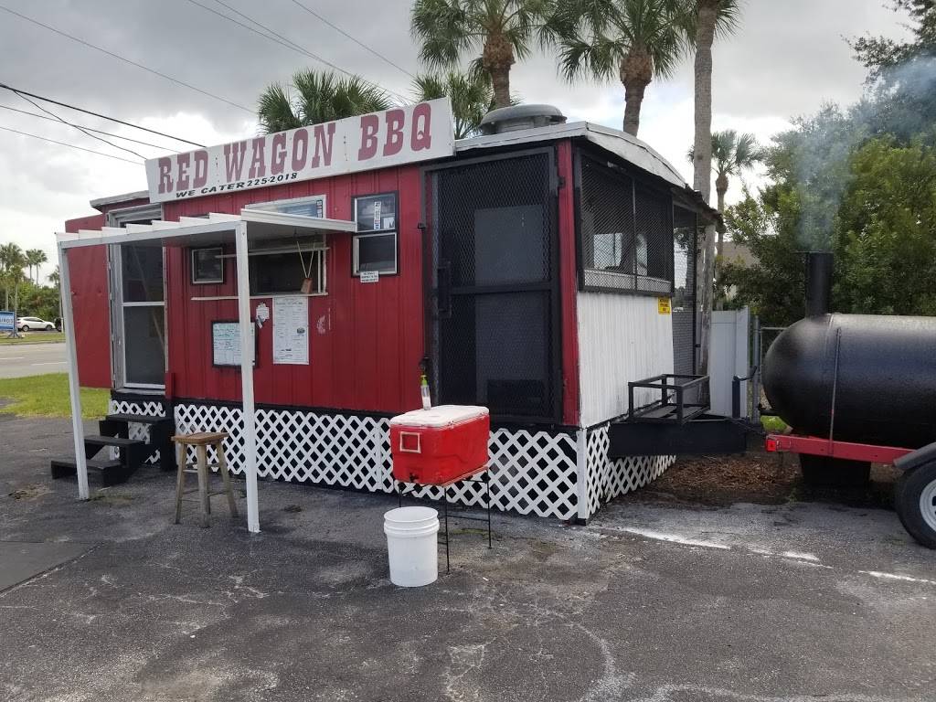 Red Wagon BBQ Shack | restaurant | 2525 N Courtenay Pkwy, Merritt Island, FL 32953, USA | 3212252018 OR +1 321-225-2018