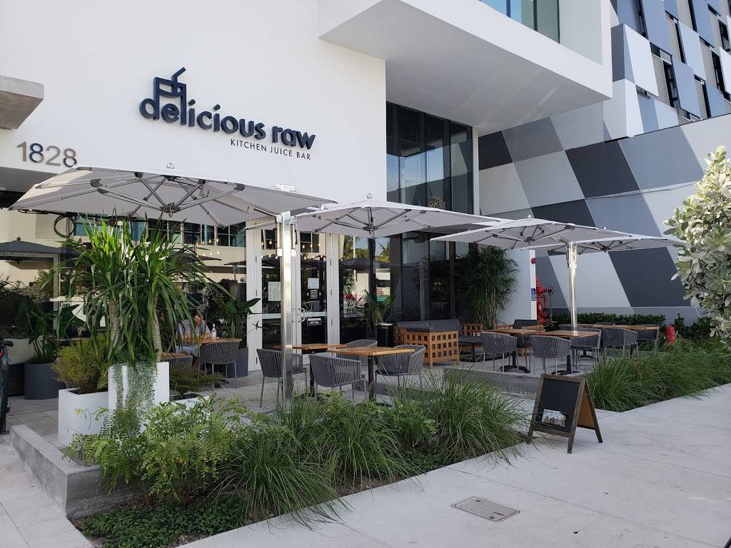 Delicious Raw Kitchen & Juice Bar | restaurant | 1828 Bay Rd, Miami Beach, FL 33139, USA | 7864527575 OR +1 786-452-7575