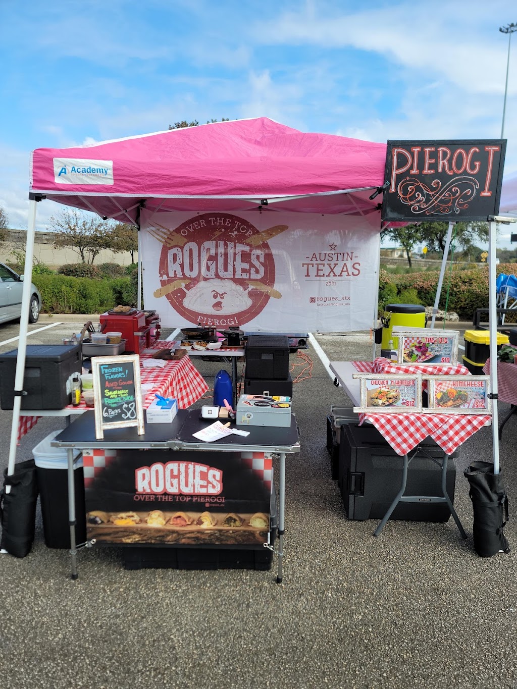 Rogues Over the Top Pierogi | restaurant | 8309 Research Blvd, Austin, TX 78758, USA | 9376960216 OR +1 937-696-0216