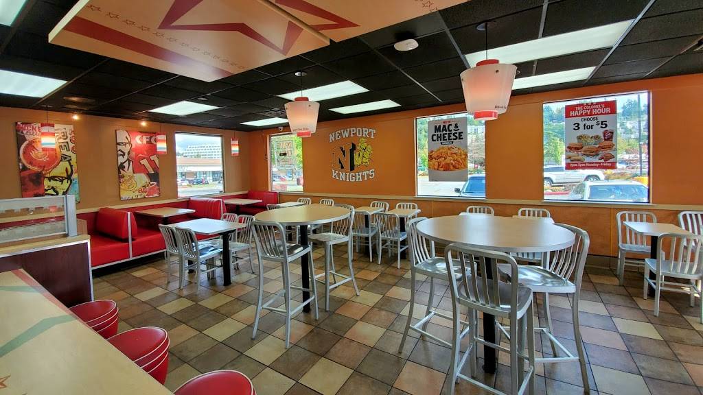 KFC | restaurant | 12611 SE 38th St, Bellevue, WA 98006, USA | 4256412949 OR +1 425-641-2949