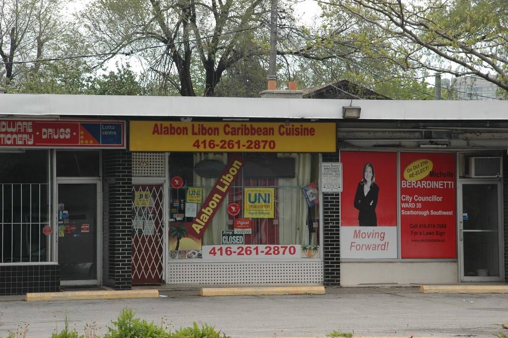 Alabon Libon Caribbean Cuisine | restaurant | 1837 Lawrence Ave E, Scarborough, ON M1R 2Y3, Canada | 4162530998 OR +1 416-253-0998