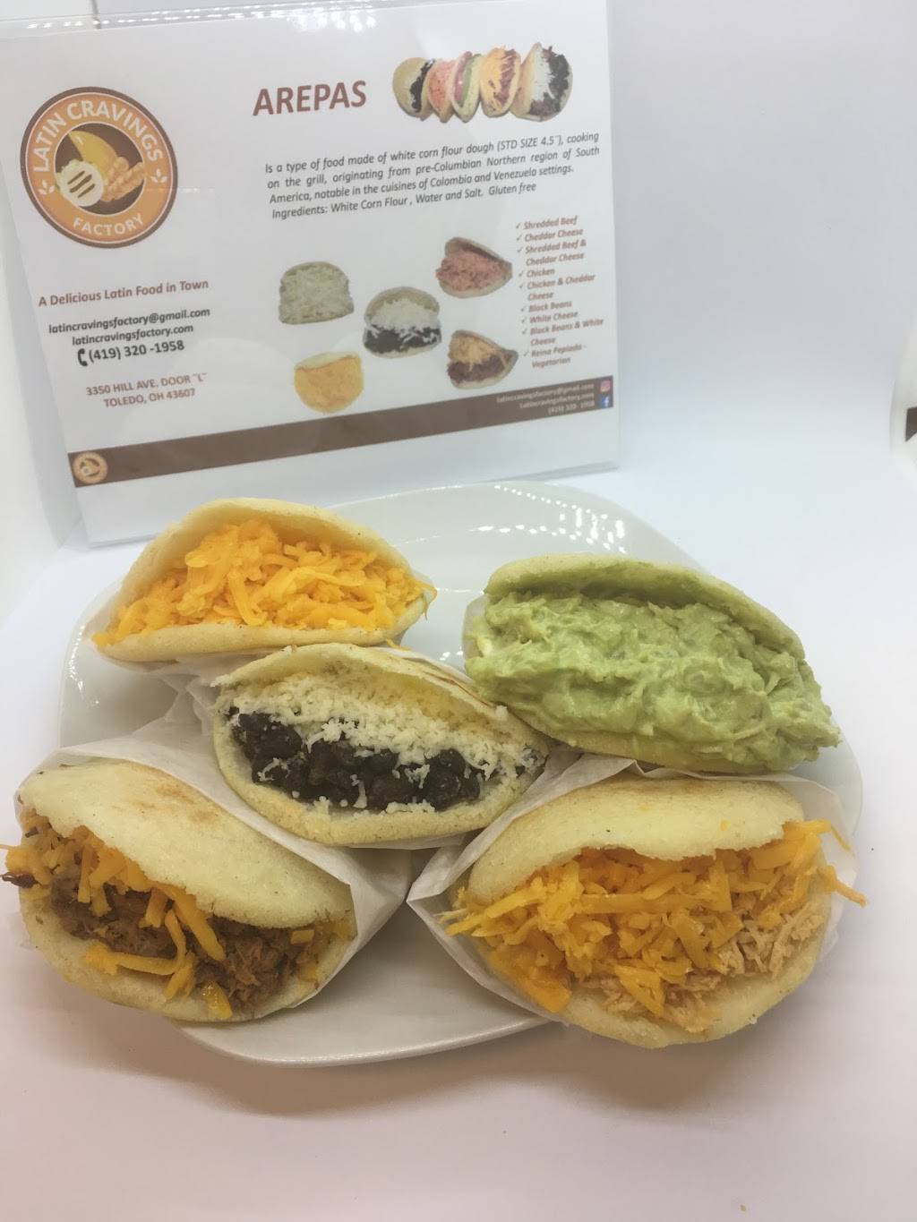 Latin Cravings Factory | restaurant | 3350 Hill Avenue Door L, Toledo, OH 43607, USA | 4193201958 OR +1 419-320-1958