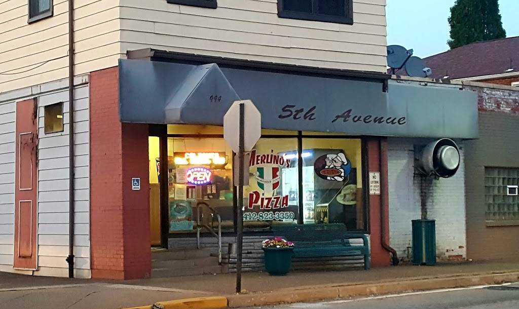 Merlinos Pizza | restaurant | 994 5th Ave, East McKeesport, PA 15035, USA | 4128233350 OR +1 412-823-3350