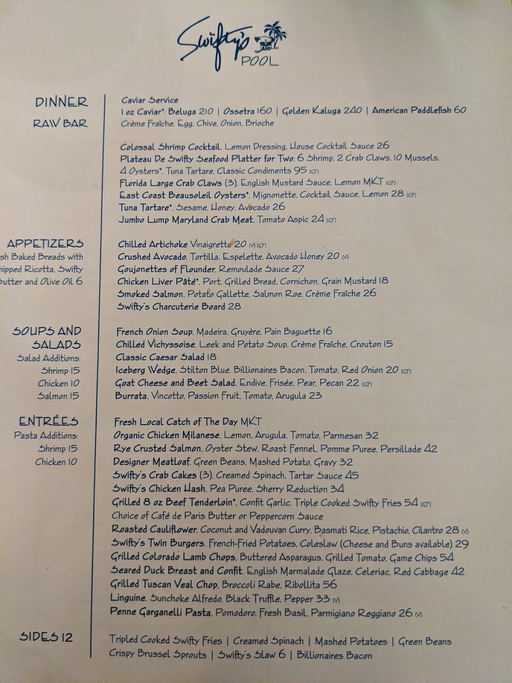 Swiftys POOL | restaurant | 155 Hammon Ave, Palm Beach, FL 33480, USA | 5616555430 OR +1 561-655-5430