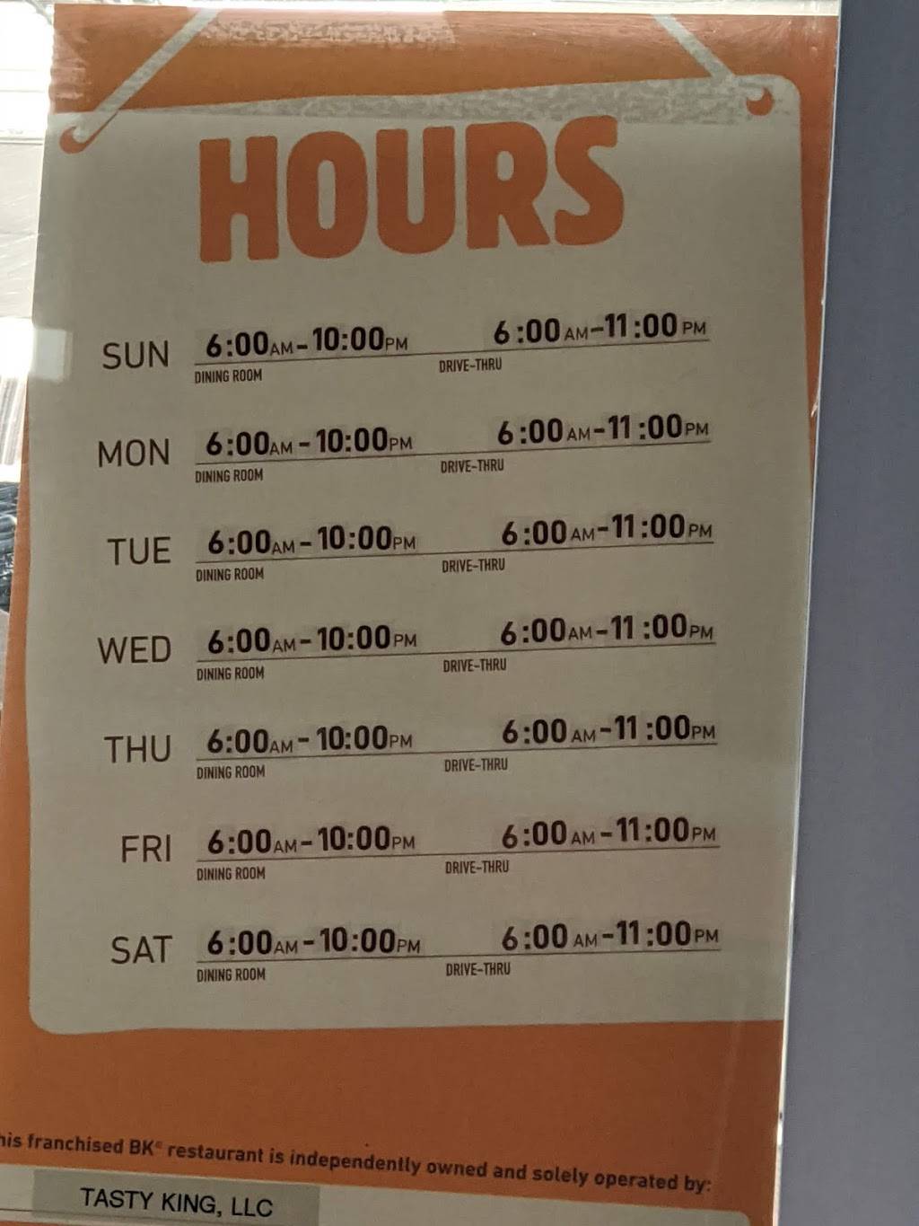 Burger King | restaurant | 5494 E University Ave, Pleasant Hill, IA 50327, USA | 8663942493 OR +1 866-394-2493