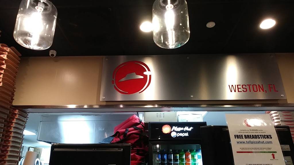 Pizza Hut | meal takeaway | 1328 SW 160th Ave, Sunrise, FL 33326, USA | 9543892222 OR +1 954-389-2222