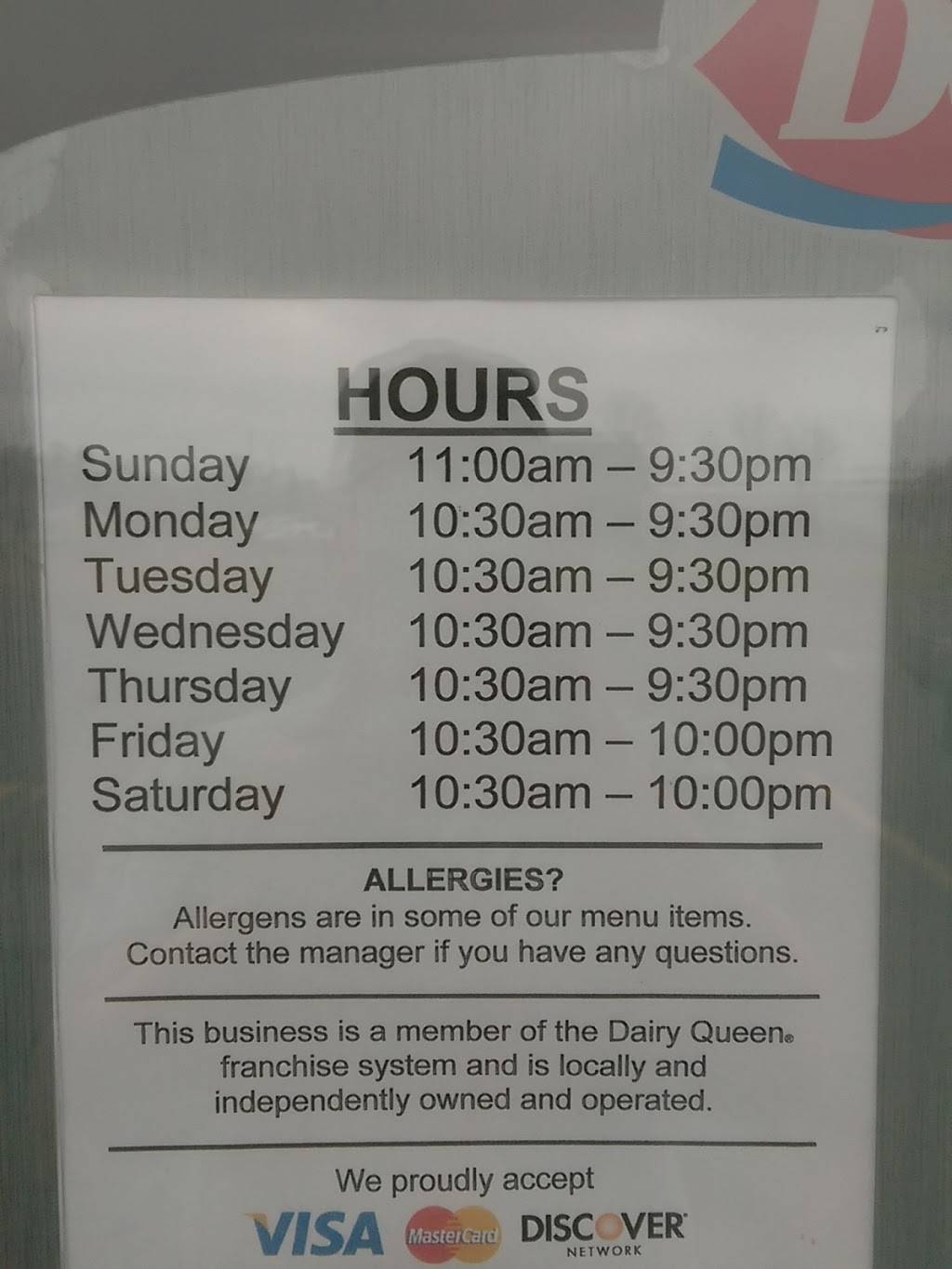 Dairy Queen Grill & Chill | restaurant | 24165 WI-35, Siren, WI 54872, USA | 7153495209 OR +1 715-349-5209