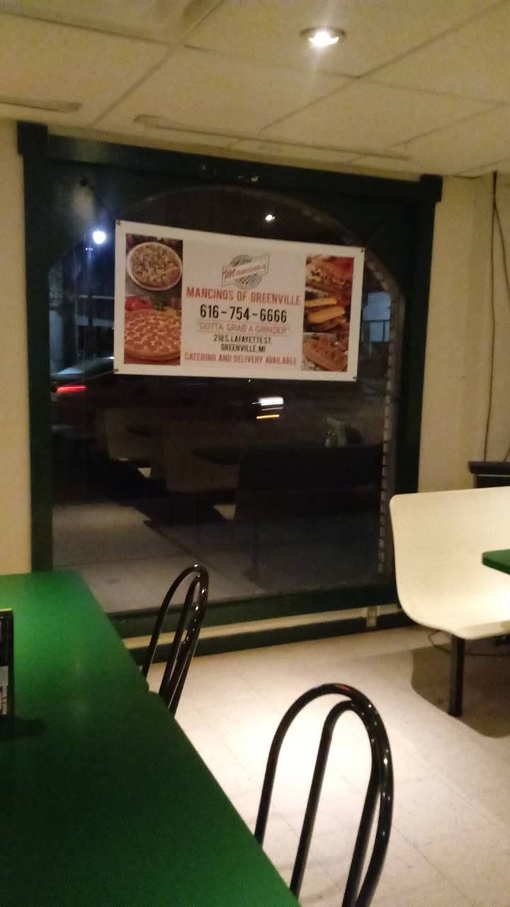 Mancinos Pizza & Grinders | restaurant | 218 S Lafayette St, Greenville, MI 48838, USA | 6167546666 OR +1 616-754-6666