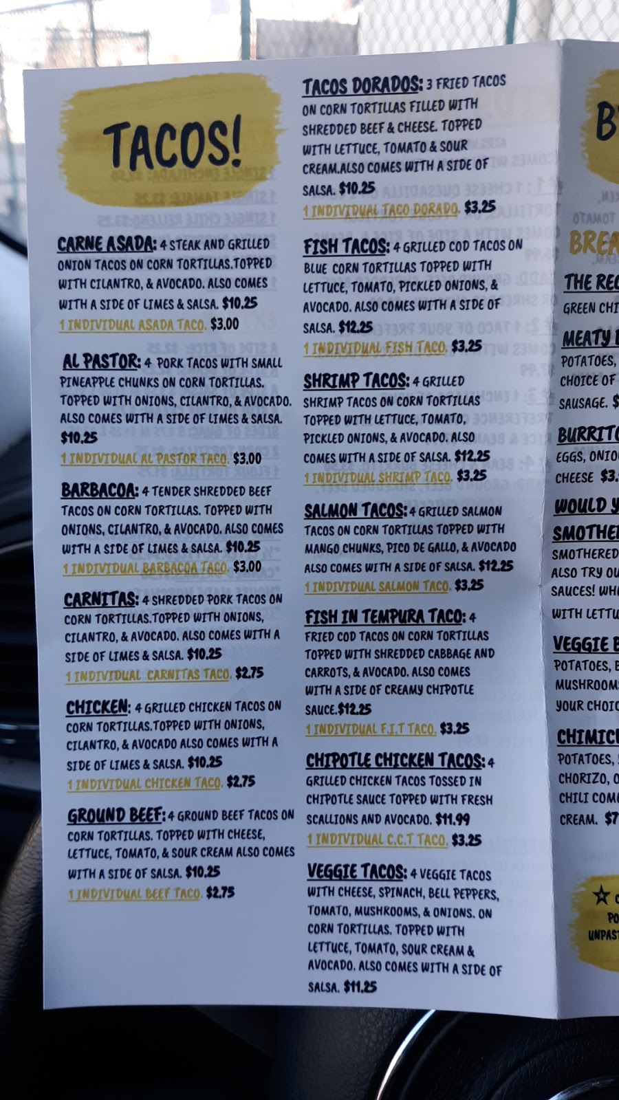 Josies Taco | restaurant | 237 Main St, Mead, CO 80542, USA | 9705356165 OR +1 970-535-6165