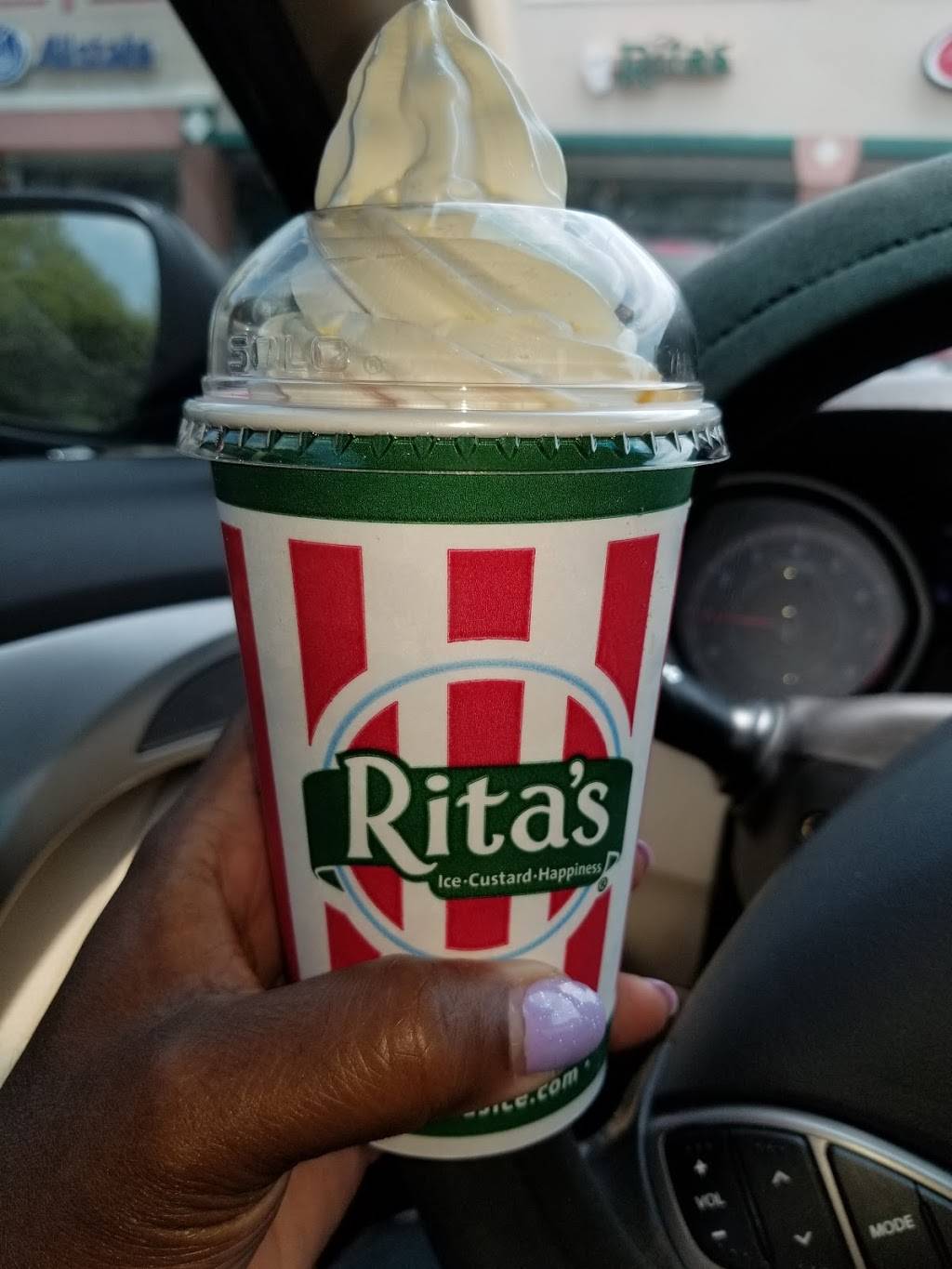 Ritas Italian Ice & Frozen Custard | restaurant | 2950 Donnell Dr, Forestville, MD 20747, USA | 3016697399 OR +1 301-669-7399
