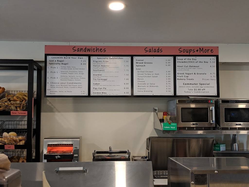 Loxsmith Bagel Co | restaurant | 11 A Main St, Dover, NH 03820, USA | 6035076100 OR +1 603-507-6100