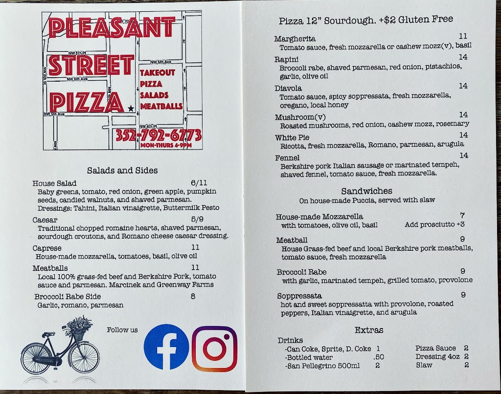Pleasant Street Pizza | restaurant | 308 NW 5th Ave, Gainesville, FL 32601, USA | 3527926773 OR +1 352-792-6773