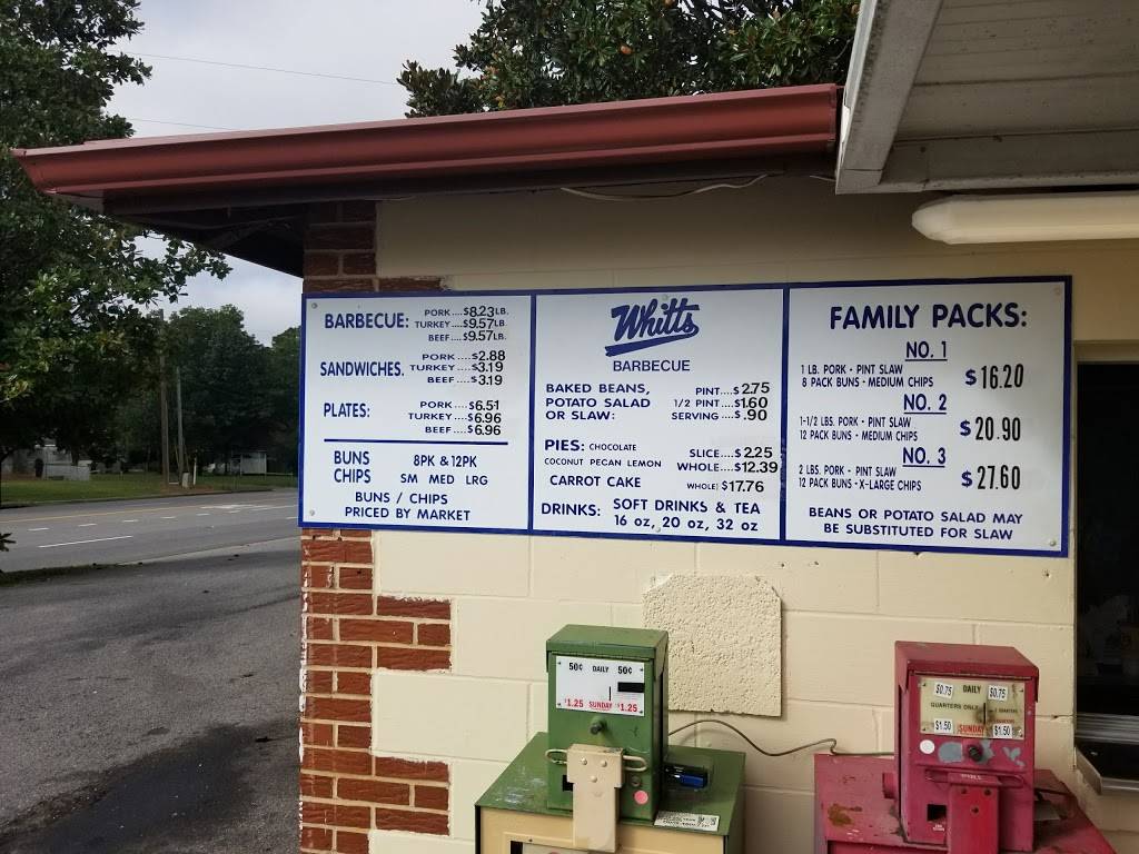 Whitts Barbecue | restaurant | 1397 E Elm St, Athens, AL 35611, USA | 2562327928 OR +1 256-232-7928