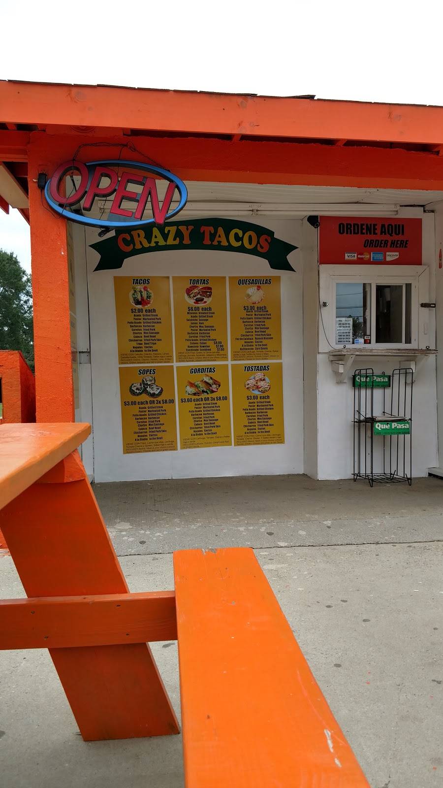 Crazy Tacos inc | restaurant | 911 S 5th St, Smithfield, NC 27577, USA | 9199380338 OR +1 919-938-0338