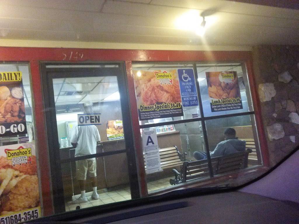 Donahoos Golden Chicken | restaurant | 5749 Mission Boulevard, Riverside, CA 92509, USA | 9516843545 OR +1 951-684-3545