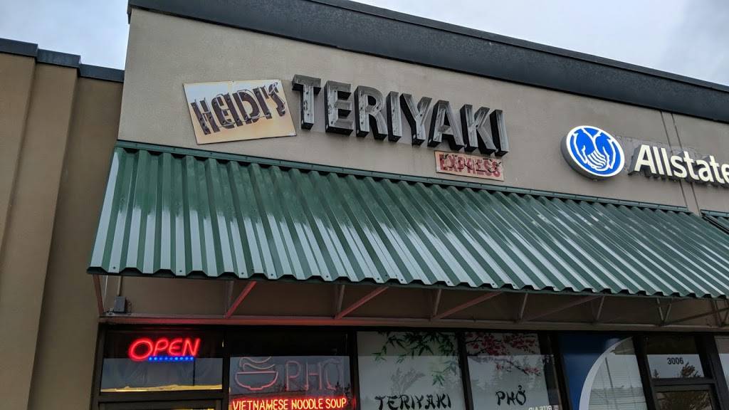 Heidis Teriyaki Express | restaurant | 3014 NW Bucklin Hill Rd, Silverdale, WA 98383, USA | 3606620060 OR +1 360-662-0060