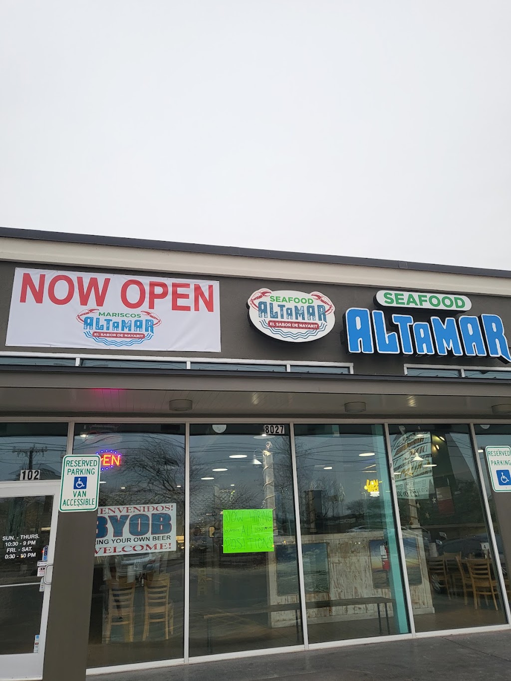 Mariscos Altamar | restaurant | 8027 W Loop 1604 N Unit 102, San Antonio, TX 78254, USA | 2106004432 OR +1 210-600-4432