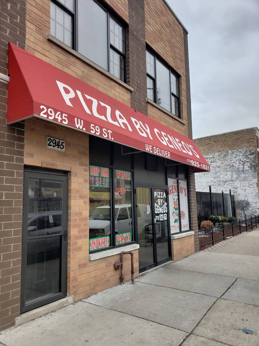 Pizza by Geneos | restaurant | 2945 W 59th St, Chicago, IL 60629, USA | 7739251631 OR +1 773-925-1631