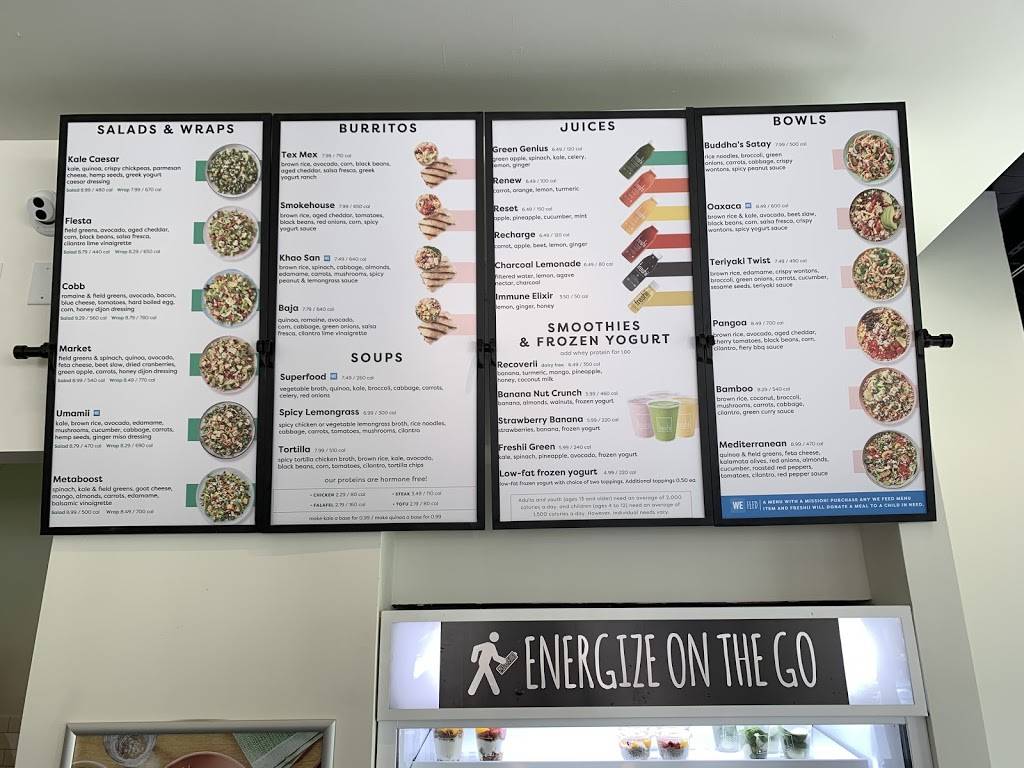 Freshii | restaurant | 201 N, US-1, Jupiter, FL 33477, USA | 5615299777 OR +1 561-529-9777