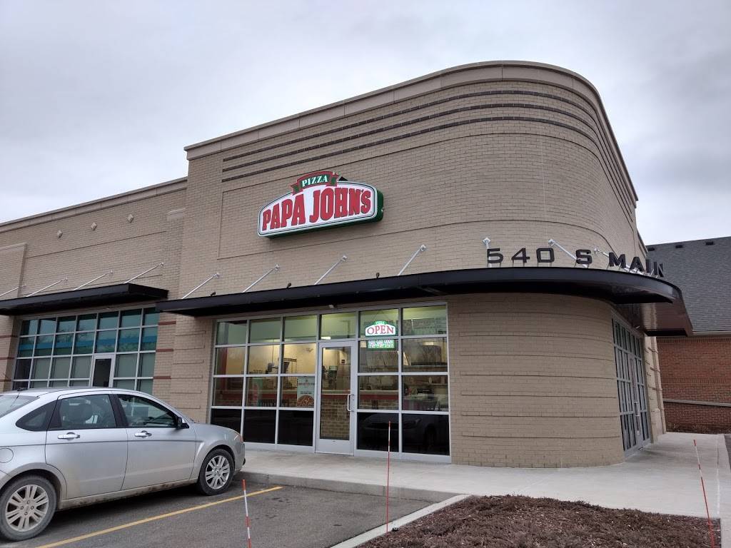 Papa Johns Pizza | restaurant | 540 S Main St, Northville, MI 48167, USA | 2483487272 OR +1 248-348-7272