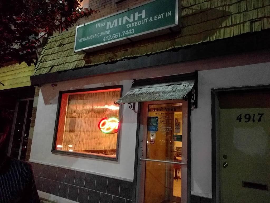 Pho Minh | restaurant | 4917 Penn Ave, Pittsburgh, PA 15224, USA | 4126617443 OR +1 412-661-7443