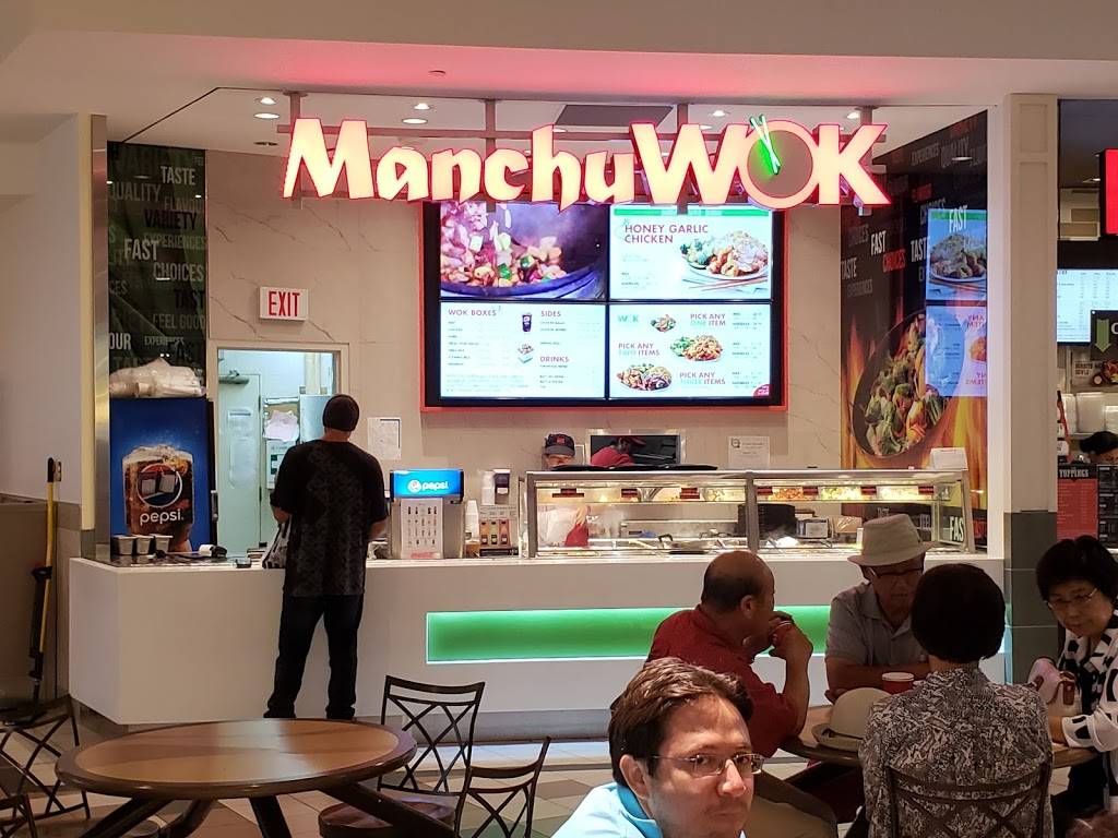 Manchu Wok | restaurant | 240 Leighland Ave, Oakville, ON L6H 3H6, Canada | 9058421098 OR +1 905-842-1098