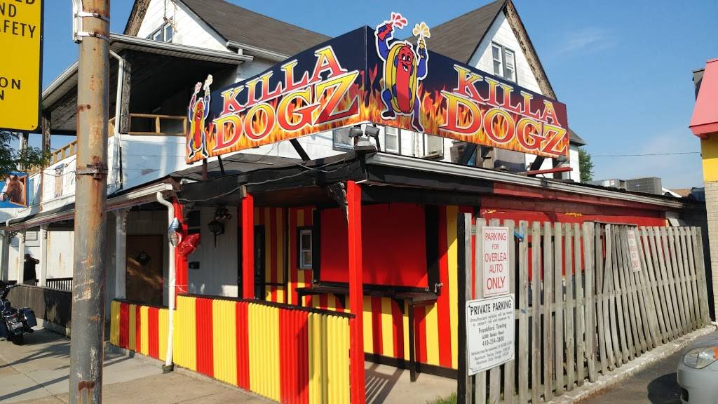 Killa Dogz | restaurant | 6605 Belair Rd, Baltimore, MD 21206, USA | 4434387822 OR +1 443-438-7822