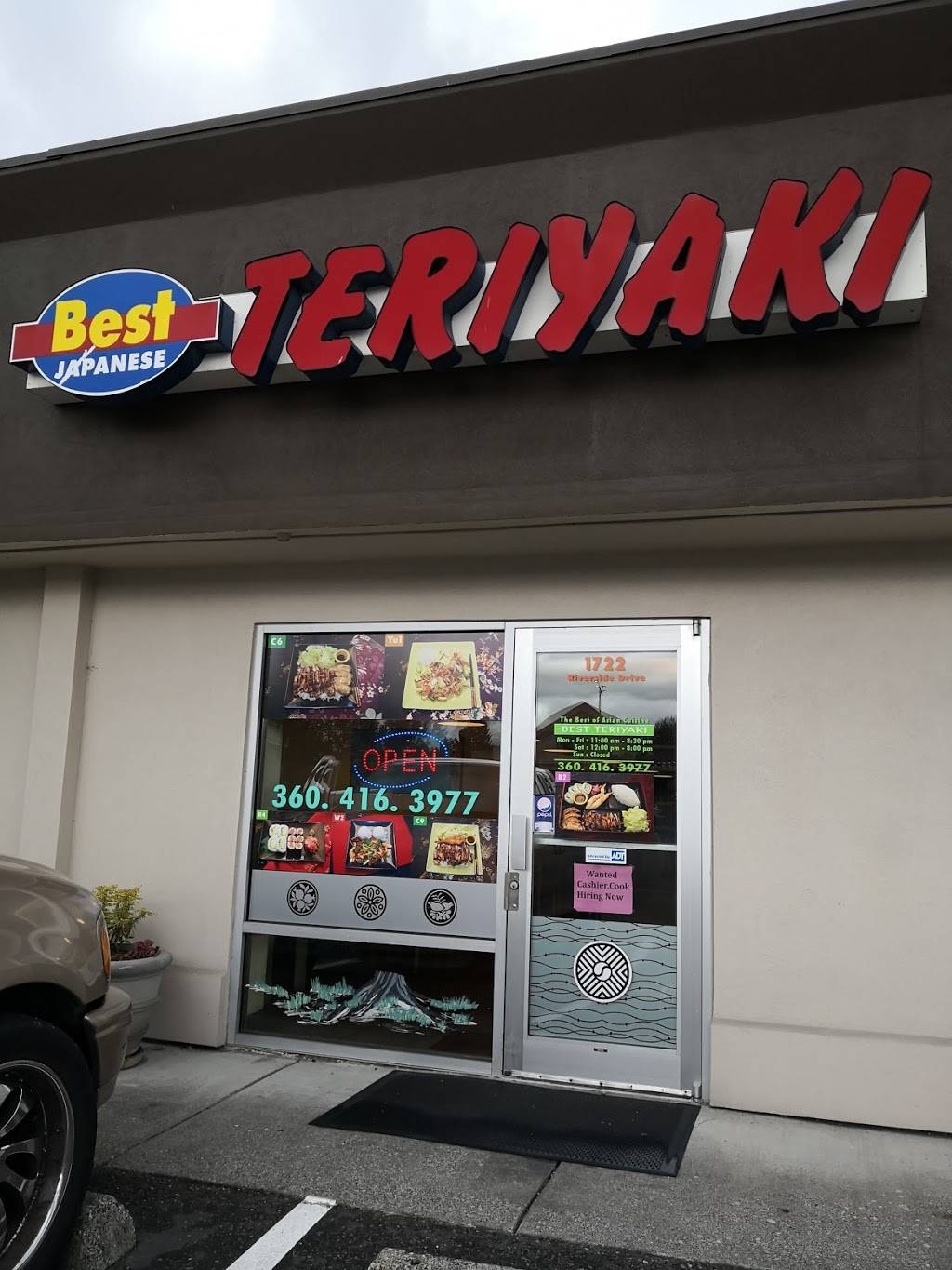 Best Teriyaki | restaurant | 1722 Riverside Dr, Mt Vernon, WA 98273, USA | 3604163977 OR +1 360-416-3977
