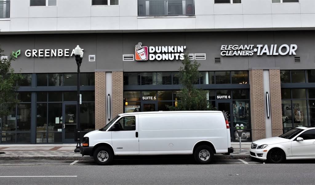 Dunkin | bakery | 486 N Orange Ave Suite 5, Orlando, FL 32801, USA | 4076747385 OR +1 407-674-7385