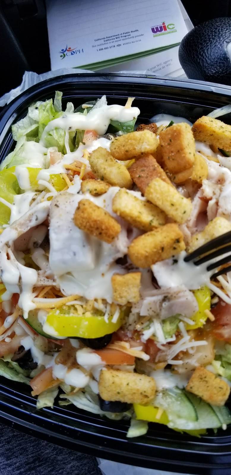 Subway | restaurant | 5673 E Kings Canyon Rd, Fresno, CA 93727, USA | 5592526775 OR +1 559-252-6775