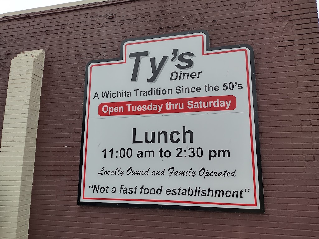 Tys Diner | restaurant | 928 West 2nd St N, Wichita, KS 67203, USA | 3162631416 OR +1 316-263-1416