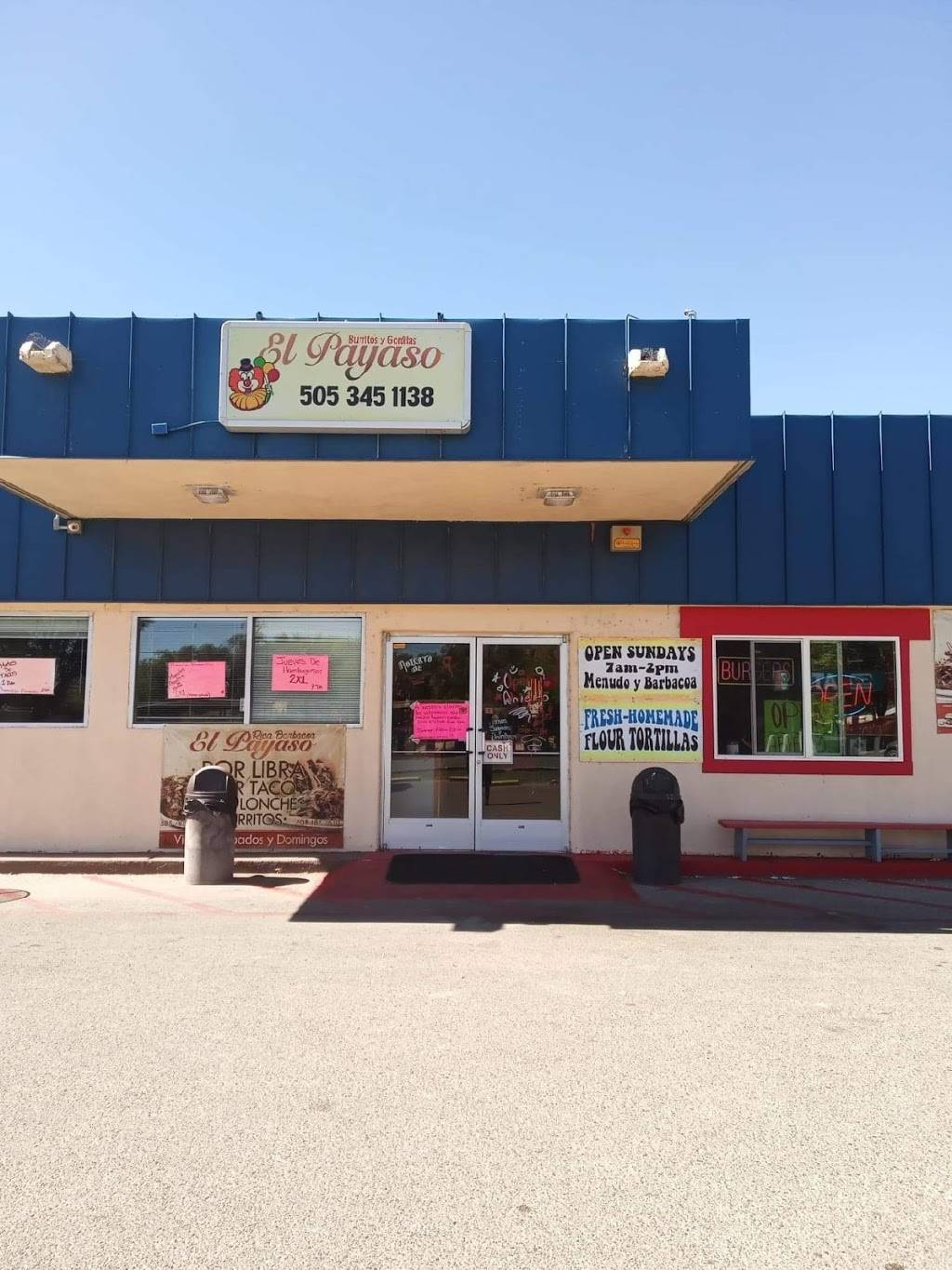 Restauran el payaso | restaurant | 7901 4th St NW, Los Ranchos De Albuquerque, NM 87114, USA | 5053451138 OR +1 505-345-1138