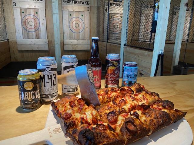 Detroit Axe - East | restaurant | 17420 Hall Rd #151, Clinton Twp, MI 48038, USA | 5862214311 OR +1 586-221-4311