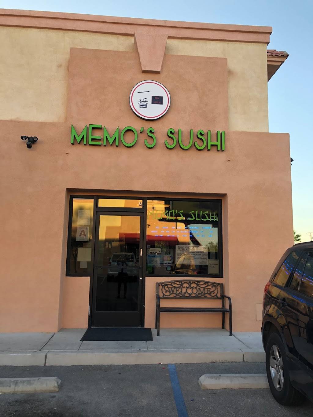Memos Sushi | restaurant | 68 655 Ramon Rd Ste A, Cathedral City, CA 92234, USA | 7603218878 OR +1 760-321-8878