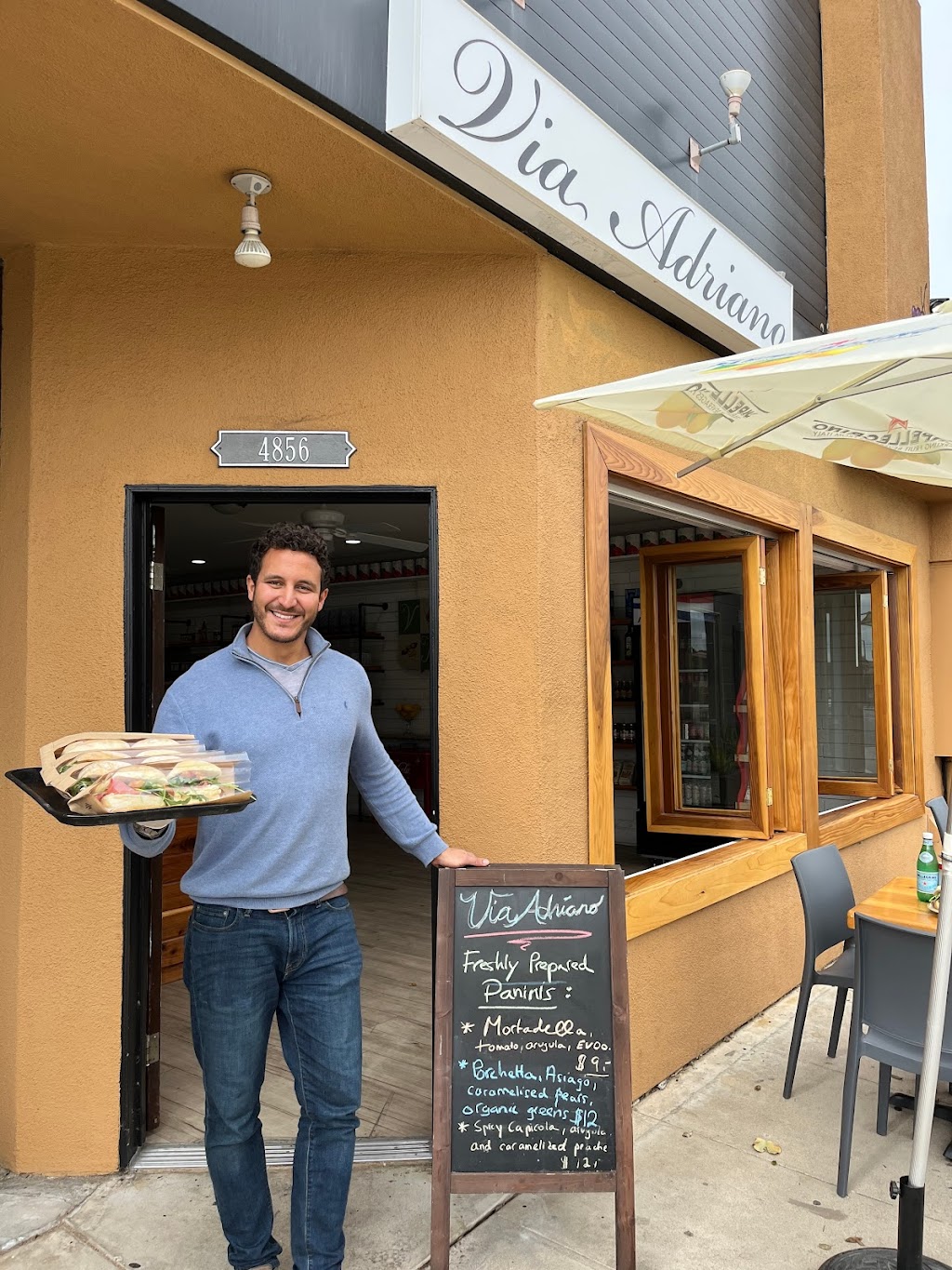 Via Adriano | restaurant | 4856 Cass St, San Diego, CA 92109, USA | 8583526110 OR +1 858-352-6110