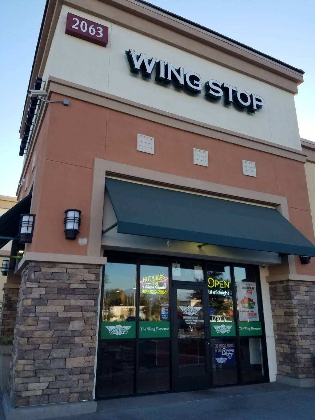 Wingstop | restaurant | 2063 Rancho Valley Dr Suite #300, Pomona, CA 91766, USA | 9096222004 OR +1 909-622-2004