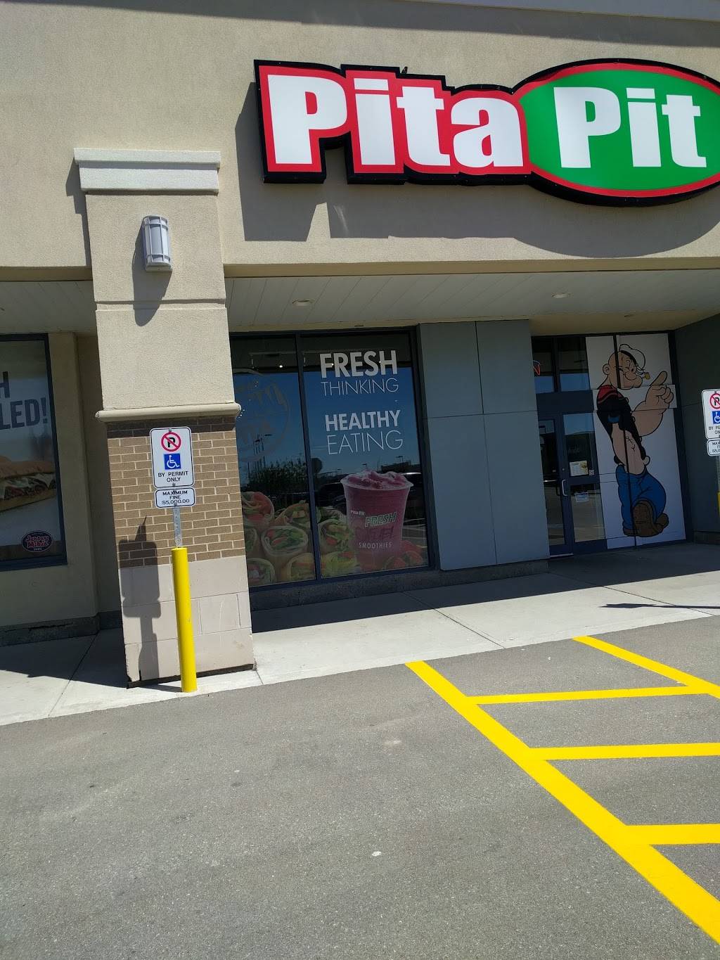 Pita Pit | meal takeaway | 589 Fairway Rd S, Kitchener, ON N2C 1X4, Canada | 5198962980 OR +1 519-896-2980