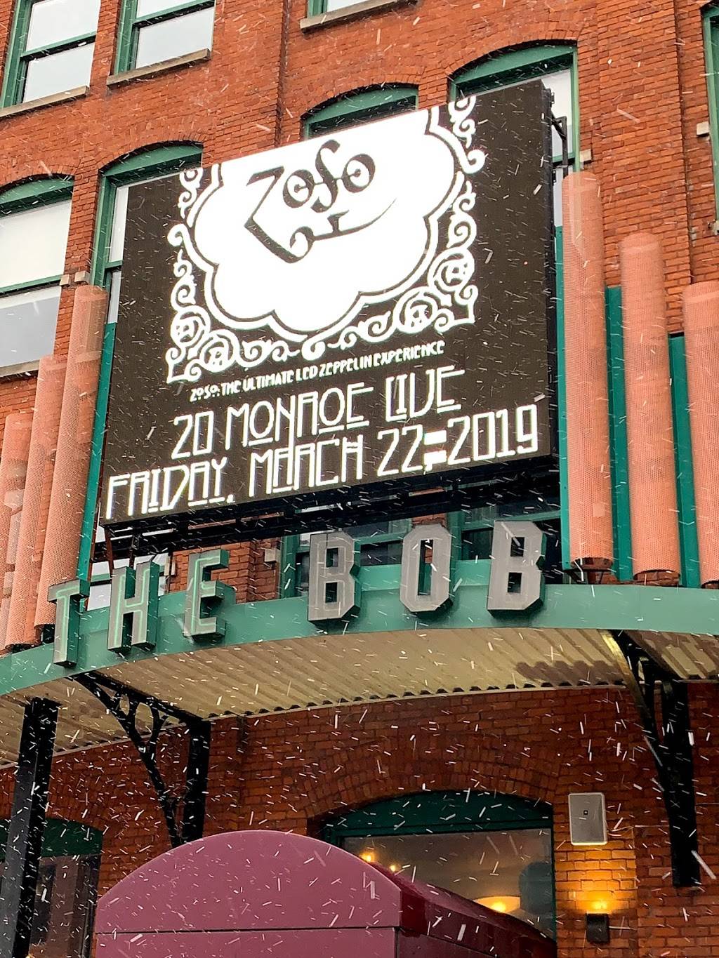 The B.O.B. | night club | 20 Monroe Ave NW, Grand Rapids, MI 49503, USA | 6163562000 OR +1 616-356-2000