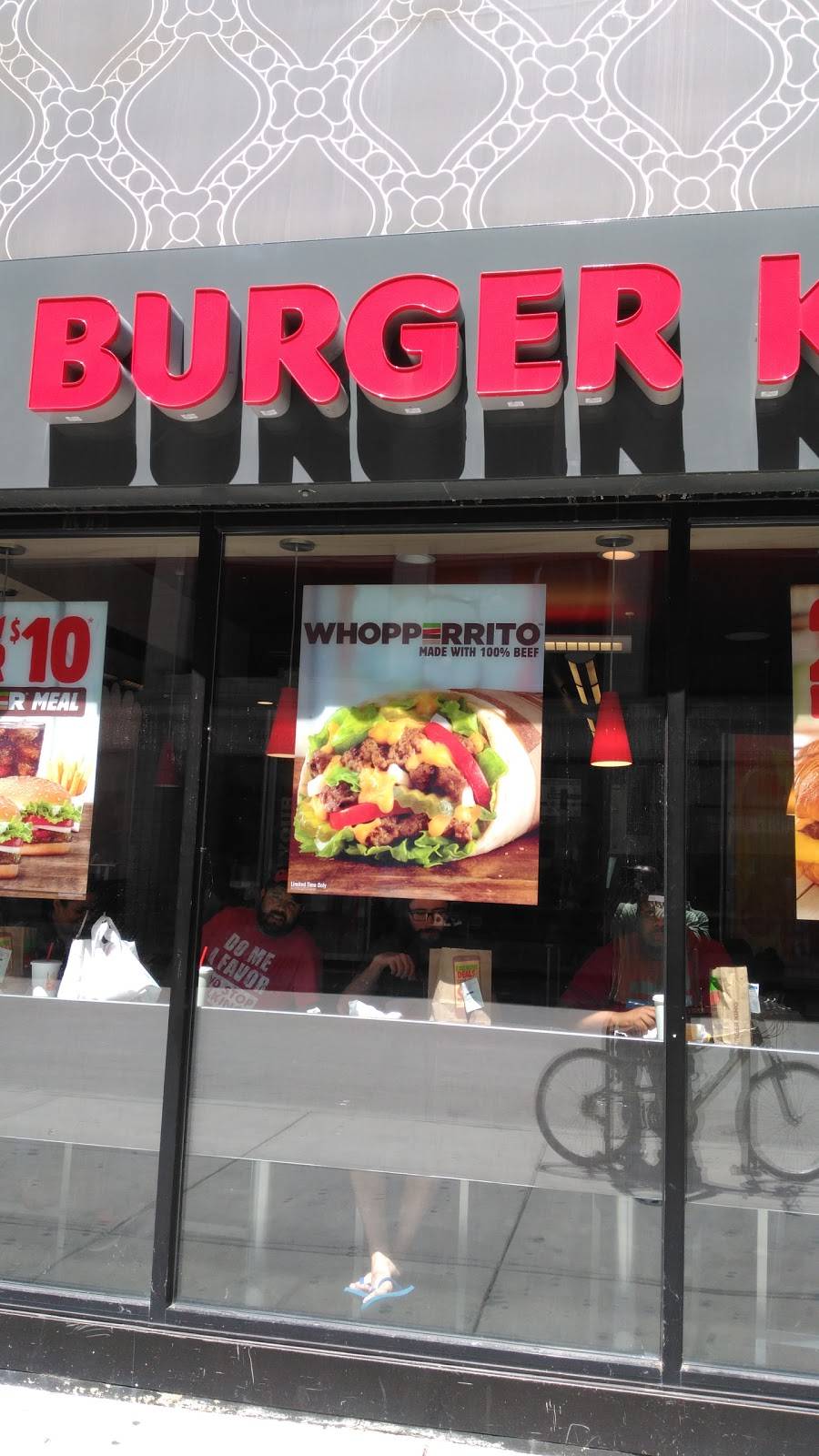 Burger King | restaurant | 18 W Jackson Blvd, Chicago, IL 60604, USA | 3123601821 OR +1 312-360-1821