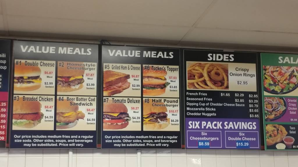 Tuckers Hamburgers | restaurant | 444 W Johnson St, Fond du Lac, WI 54935, USA | 9209221200 OR +1 920-922-1200