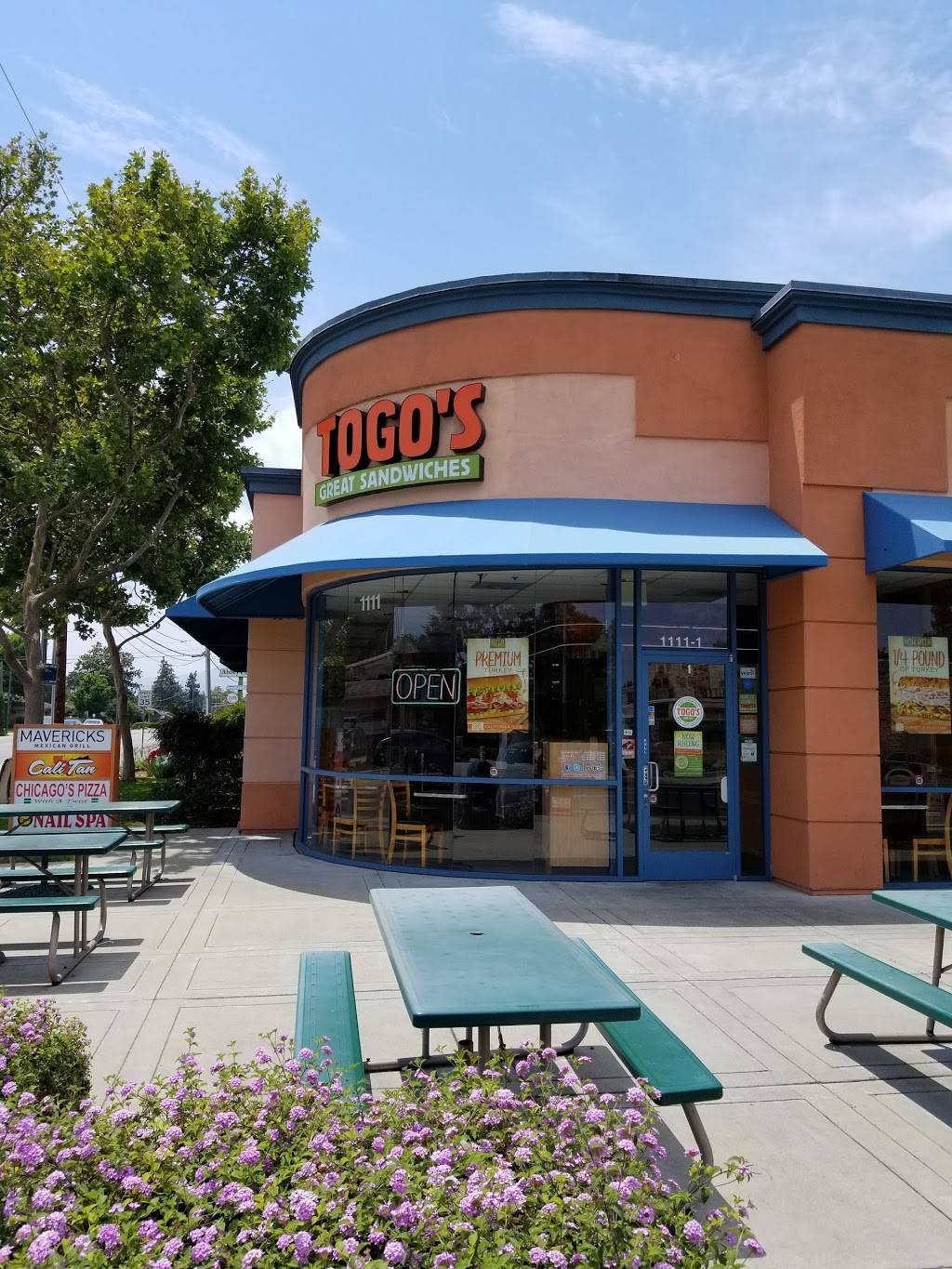TOGOS Sandwiches | meal takeaway | 1111 Meridian Ave Ste. 1, San Jose, CA 95125, USA | 4082648494 OR +1 408-264-8494