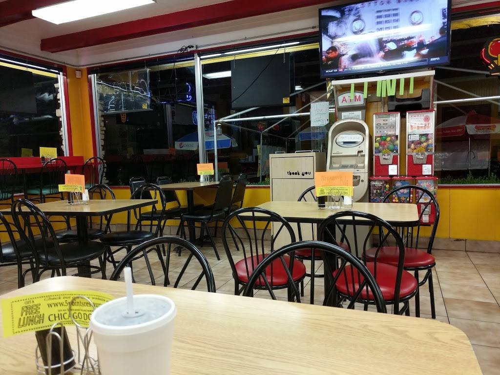 5 Points Restaurant | restaurant | 2505 Green Bay Rd, North Chicago, IL 60064, USA | 8476890061 OR +1 847-689-0061