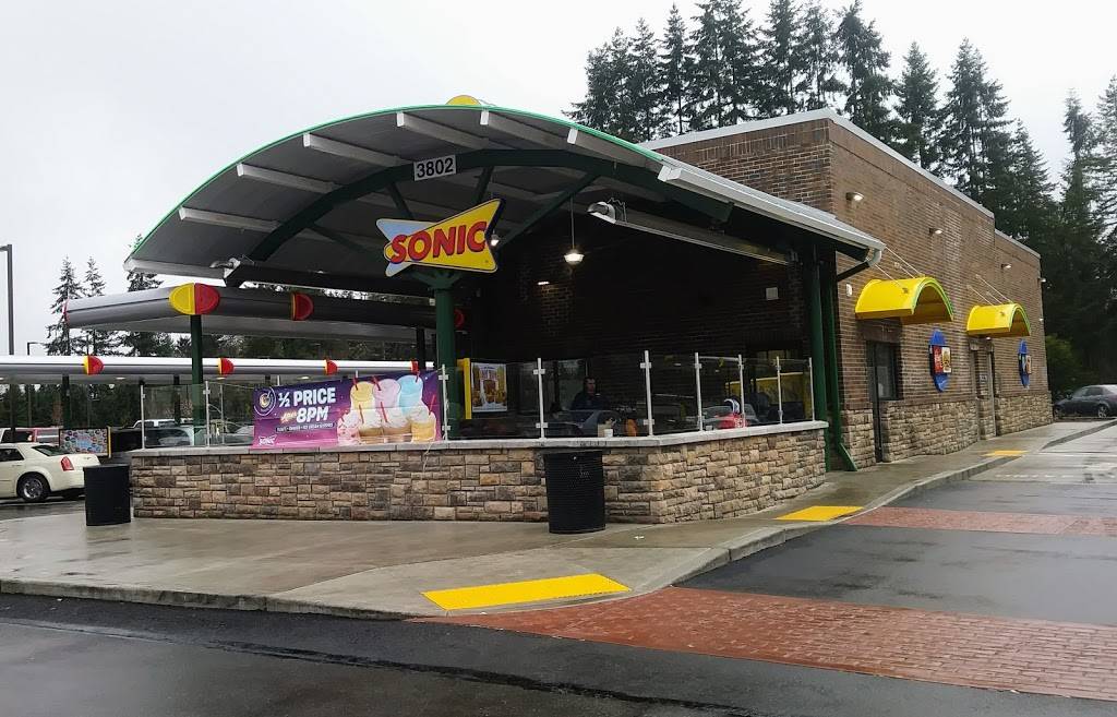 Sonic Drive-In | restaurant | 3802 116th St NE, Marysville, WA 98271, USA | 3609256538 OR +1 360-925-6538